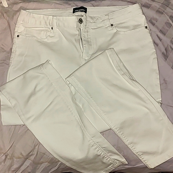 Joe Boxer White Jeans, Women's sz 11 (J), EUC. 2 for $30 - Picture 1 of 3